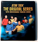 Star Trek The Original Series 40th Anniversary  Binder  P1  P3   Base Set 1-110