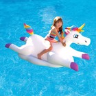 Unicorn Pool Float   Inflatable Cloud Rider Ride-on Kids Toy Blue Wave Nt2697