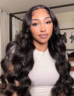 22 Inch 200  Density Wear And Go Glueless Wigs Human Hair Pre Plucked Pre Cut 13