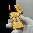 For Memorial Golden Pharaoh S t Dupont Ping Sound Gas Refillable