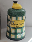 Vtg Rare Green Vintage 1950   s Pelican Cooler - Glass Insulated Jug W  Handle Box