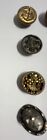 Lot Of 27 Vintage Antique Metal Buttons    Floral  Picture  Monogram Shank Buttons