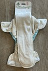 Nwt Bottombumpers Aqua Blue Cloth Diaper Size 1  7-18 Lbs  Organic Cotton Unisex
