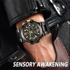 Luxury Mens Watch Quartz Diver Sport Digital Analog 5atm Waterproof Wristwatch