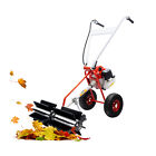 Artificial Grass Power Broom W  Nylon Brush Head Portable Handheld Sweeper Tool