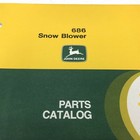 Genuine John Deere 686 Snow Blower Parts Catalog Pc-1921 Dealer 1982