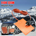 Car Engine Oil Pan Sump Tank Heater Plate Silicone Heating Pot Pad 110v 120w