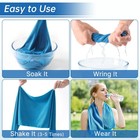 Cooling Towels - 4 Pack Cooling Towels For Neck And Face  40 x12   Microfiber   