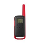 Motorola Solutions T210 Two-way Radio Black W red Two-pack