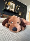 Vintage 1973 Dakin Drooper Brown Puppy Dog Stuffed Animal Plush Good Condition 