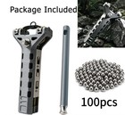 Automatic Load Aluminum Alloy Slingshot With Removable Magazine For Outdoor Use
