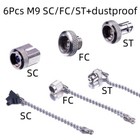 Optical Power Meter Sc fc st Adapter Light Sourc Visual Fault Location Converter