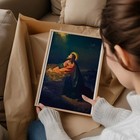 Jesus Christ In Gethsemane Canvas Art Poster And Wall Art Picture Print Modern F
