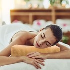 Iplusmile Simulated Rattan Sauna Pillow - Ergonomic Sauna Neck Rest Pillow -    