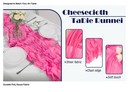 6 Pack Hot Pink 10ft Cheesecloth Table Runner 21x120 Inch Boho Wrinkled Sheer   