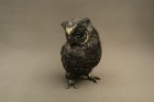 Vintage Italian 925 Silver Owl Figurine Dante Cardini 375fl Buccellati Style