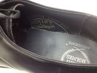 Vtg Black Stuart Holmes Rustic Black Leather Presidents Power Oxford Shoes 12 D