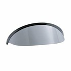 United Pacific 10533 5-3 4 Inch Round Stainless Steel Headlight Visor - 1 Unit