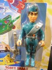Nos Vintage 1993 Matchbox Thunderbirds Scott Tracy Action Figure 3 75  On Card