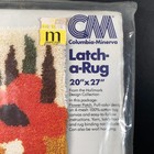 Vintage Columbia-minerva 1976 Latch Hook Rug Kit Hallmark Mcm Unopened Usa