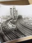 Lot Of 4 Original Nyc System 8x10 Press Photos     1960s Freight Rail Yards