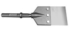 Heavy Duty- Floor Scraper System  1-1 8-inch Hex Notch Shank 6  Wide 2mm Thic   