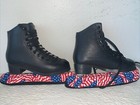 Ice Skating Black Boots 252 Glacier By Jackson Figure Skates Size 3 Men Teen Boy