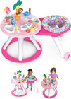 Around We Go 2-in-1 Baby Walker  Discovery Activity Center And Table  Tropic Cor