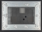Brushed Metallic Pewter Baby 3d Design Picture Frame Approx 4 x6  Photo Freeship
