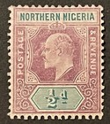 Travelstamps  Northern Nigeria Stamps Sg 19a - 1 2d Mint Mogh