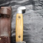 Antique 1925-1945 Queen City Stag Hunting Knife Fixed Blade Vintage            