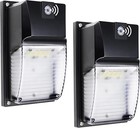 Led Wall Pack Light With Photocell  Dusk To Dawn Outdoor Security Ligh 2 Pack   