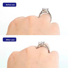 8 Sizes Clear Silicone Ring Sizer Invisible Anti-loss Ring Holder