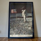 Buzz Aldrin Signed Autograph Apollo 11 Moon Landing Tranquility 1969 Poster Coa