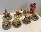 Set Of 7 Arden Sculptures Seven Dwarfs From Snow White Figurines Great Britain