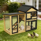 Wooden Quail Cage   quail Coop Outdoor With Run -bunny Cage With Tray   weatherproof