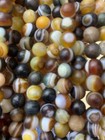 240pcs Unique Rare Tibetan Old  Natural  sky Eyed  Agate Dzi 8mm Beads