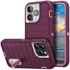 For Iphone 15 Pro Max 15 Plus Pro Shockproof Hybrid Rugged Hard Stand Case Cover
