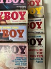 Playboy 1982 - 1984 Various Years months  Lot Of 10  free Ship  3aab 