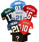 Random Nfl Autographed Football Jersey -  former current hof Nfl Players  Signed