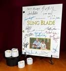 Sling Blade Script Signed- Autograph Reprints- Billy Bob Thornton  John Ritter