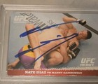 Nate Diaz Signed Autographed 09 Topps Ufc Round 1 Rookie Card Rc Ip Auto Psa Mma
