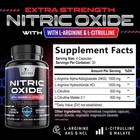 Nature s Nutrition Nitric Oxide Booster 3x Strength L-arginine Citrulline 120