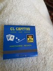 Vintage  Matchbook Full Unstruck El Capitan Lodge   Casino Hawthorne Nevada