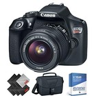 Canon Eos Rebel T6 Dslr Camera With 18-55mm Lens   Deluxe Accessories Bundle