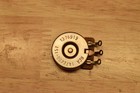 Vintage 1969 Cts Nos 250k    Potentiometer 13776919  1 4 Split Shaft