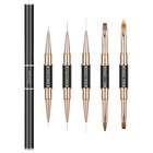 Double-ended Acrylic Nail Art Brushes Set   Gel Polish Nail Art Design Pen 