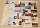 Penang Malaysia Travel Brochure Booklet Pamphlet Map And Guide 1990s Vtg