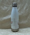 Krispy Kreme Stainless Inside Metal Travel Mug Doughnuts 16 Oz Screw On Lid