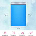 Bubble Mailers 9 5x14 5 Inch Blue 25 Pack Poly Padded Envelopes Large  4